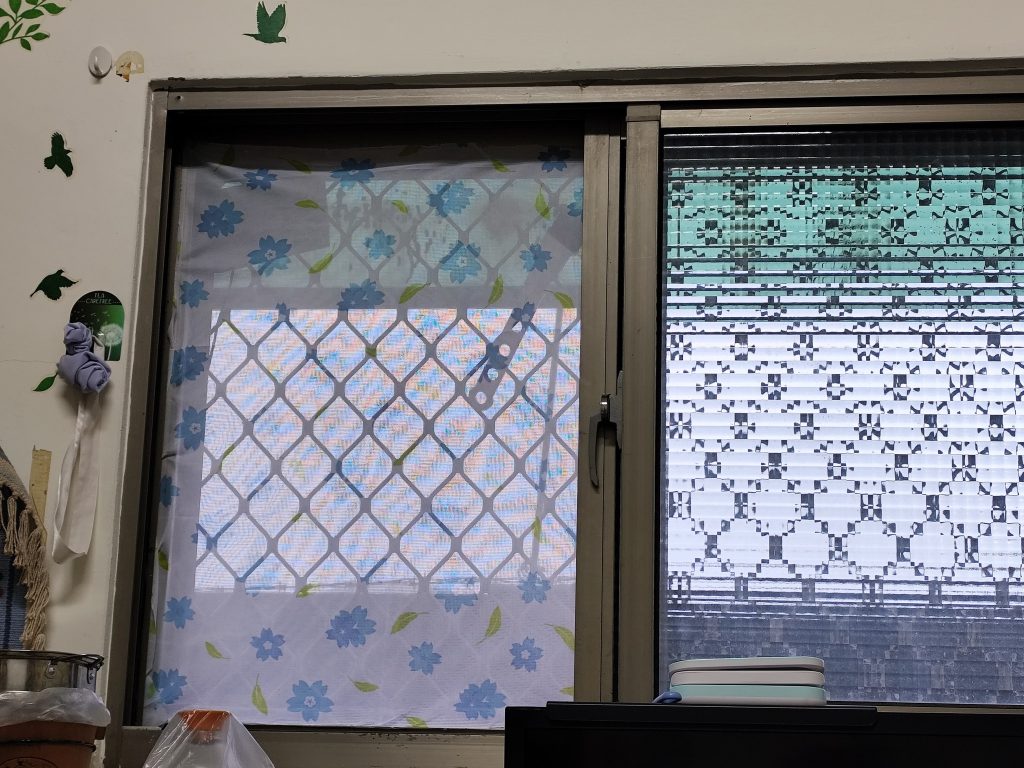 更換蓮蓬頭膠管跟浴室紗窗